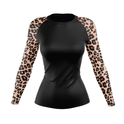 Leopard Takedown Women's BJJ Rash Guard