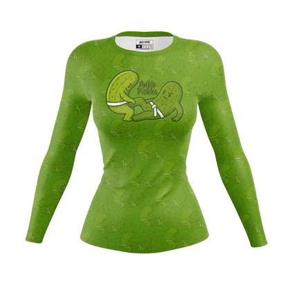 Ankle Pickles Women's BJJ Rash Guard