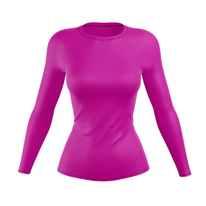 Purple Rage Women's BJJ Rash Guard