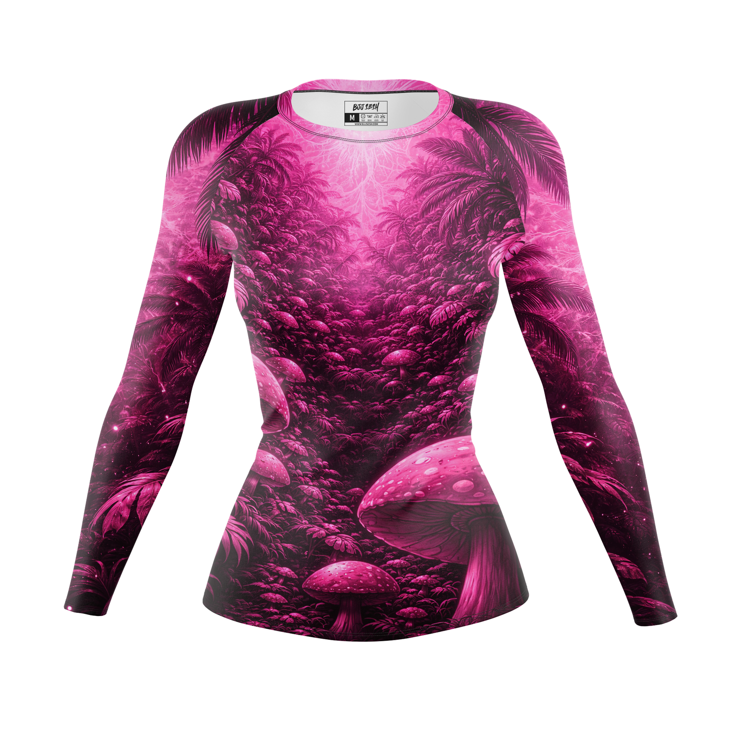 Pink Paradise Women's BJJ Rash Guard
