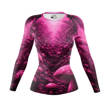 Pink Paradise Women's BJJ Rash Guard