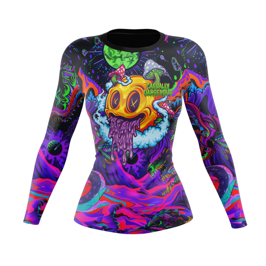 Casually Dangerous Women's BJJ Rash Guard
