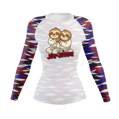 Sloth Jiu Jitsu Women's BJJ Rash Guard