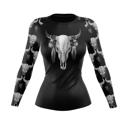 Boho Bull Women's BJJ Rash Guard