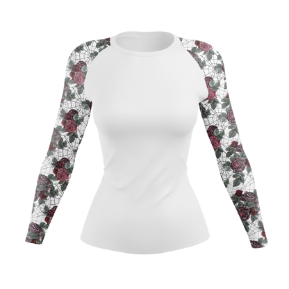 Spider Rose Women's BJJ Rash Guard