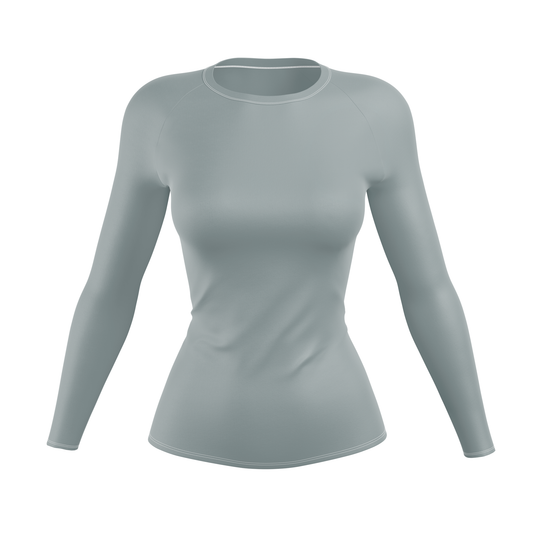 Horizon Grey Women's BJJ Rash Guard