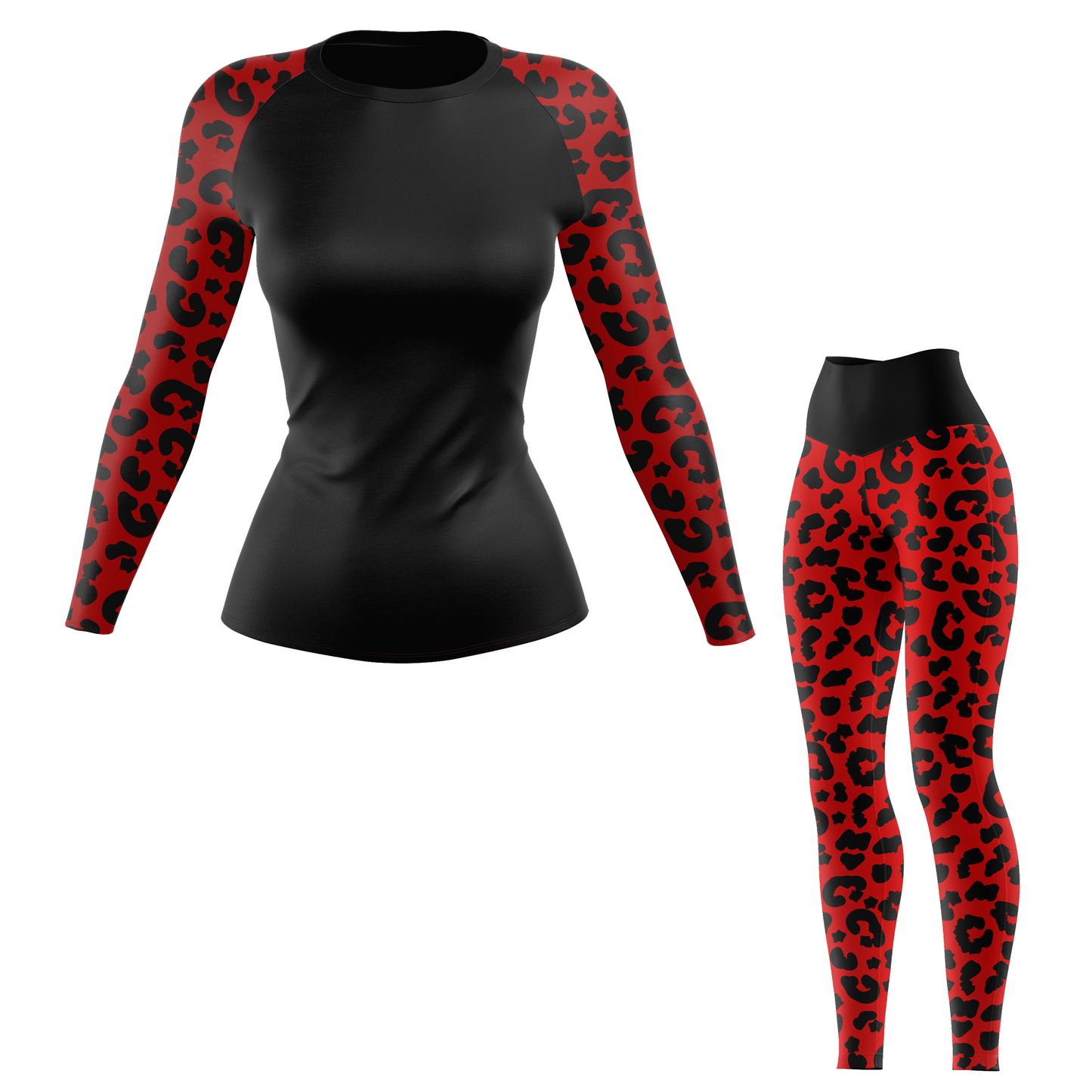 Leopard Strike Women's BJJ Rash Guard