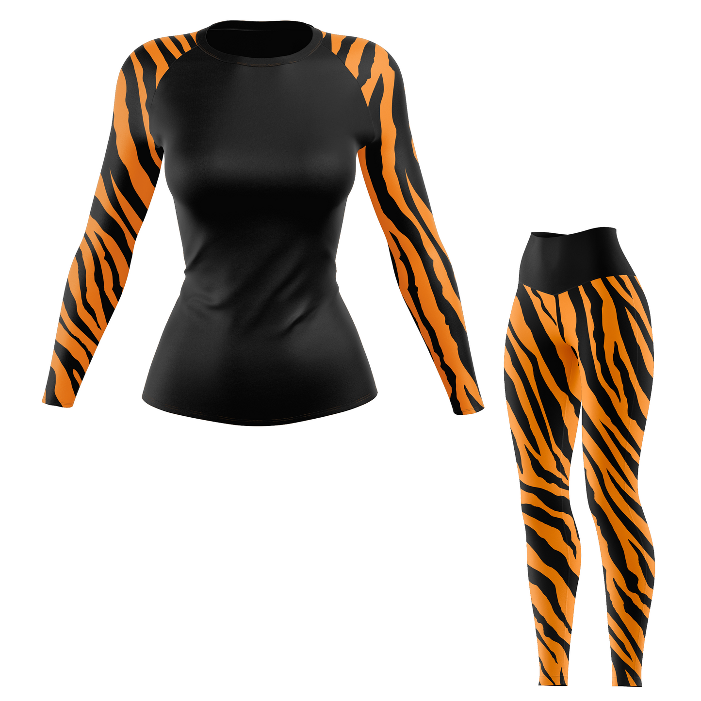 Grappling Queen Tiger Women's BJJ Rash Guard