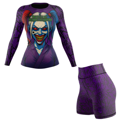 Casually Undiagnosed Women's BJJ Rash Guard