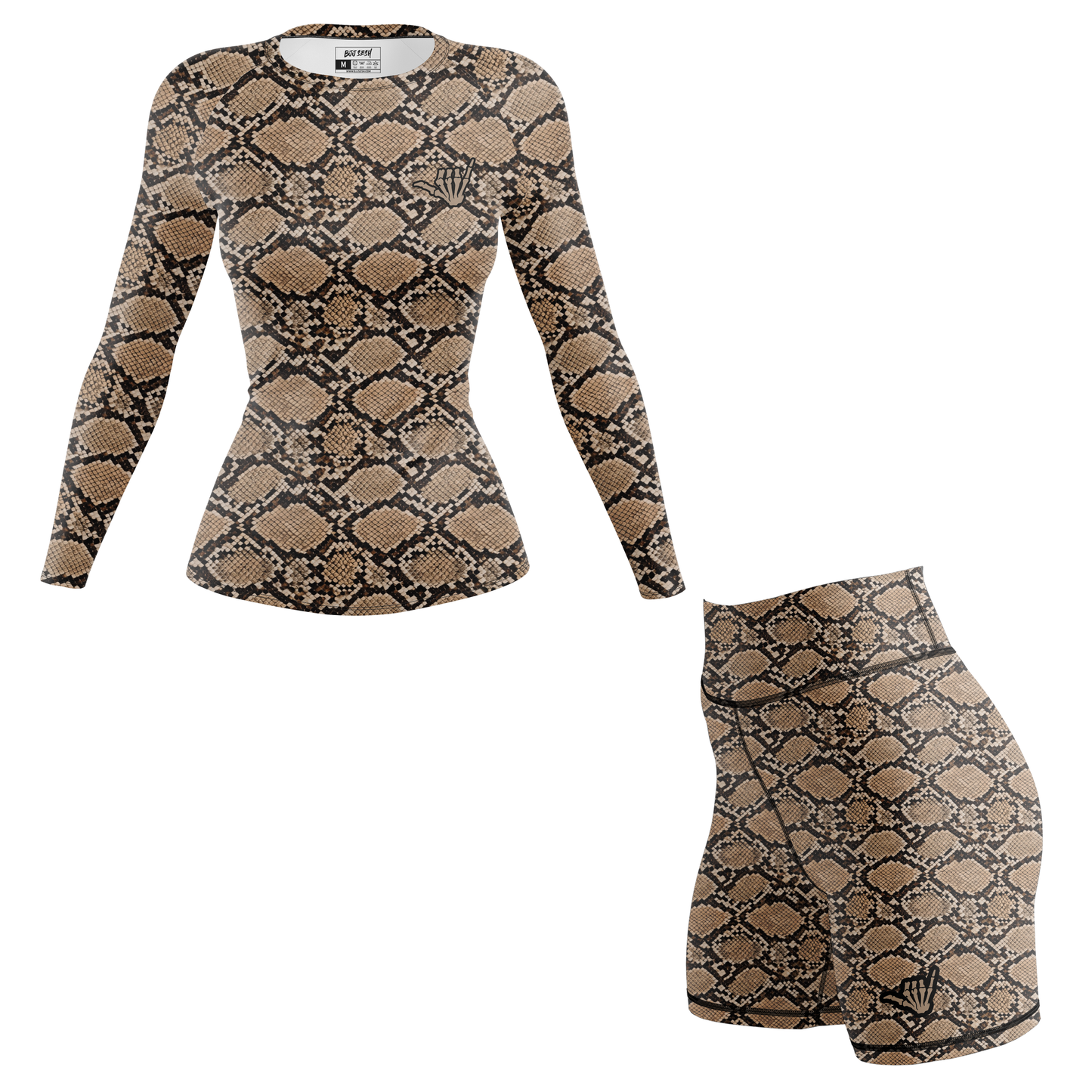 Snakeskin Women's BJJ Rash Guard