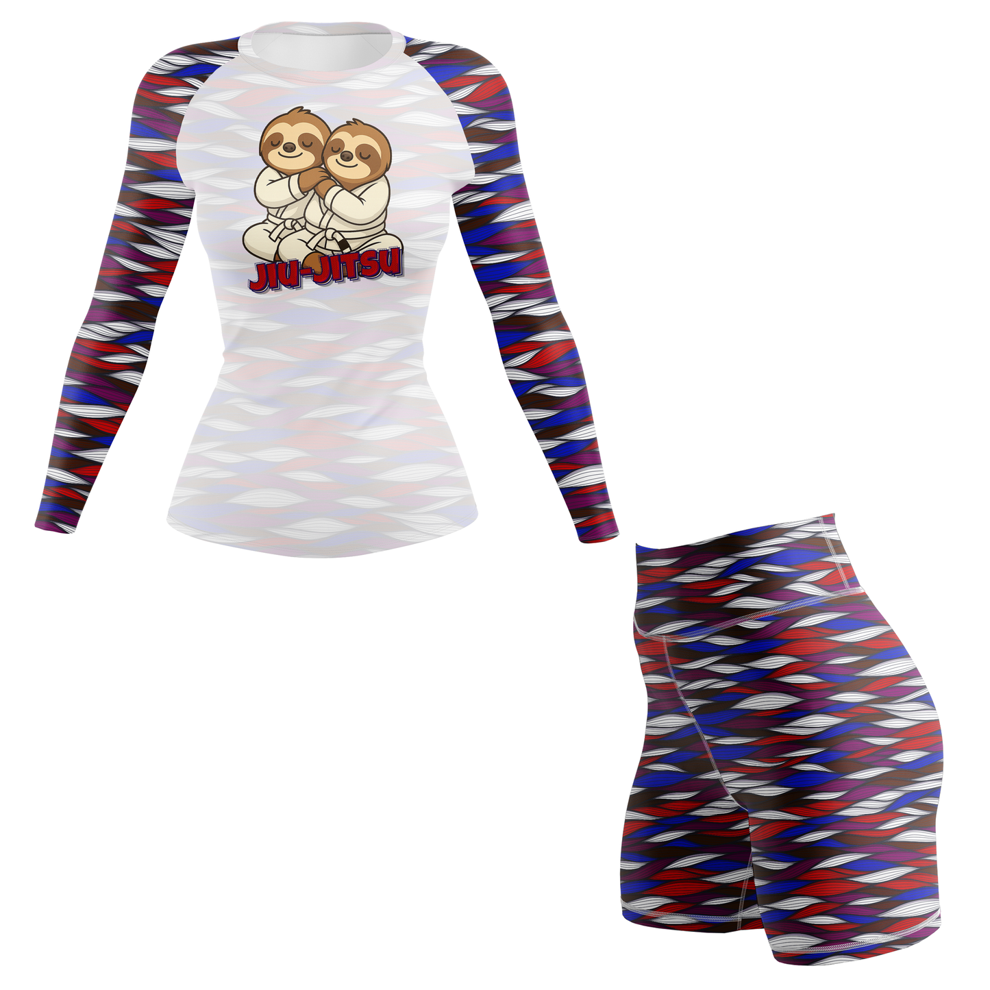 Sloth Jiu Jitsu Women's BJJ Rash Guard