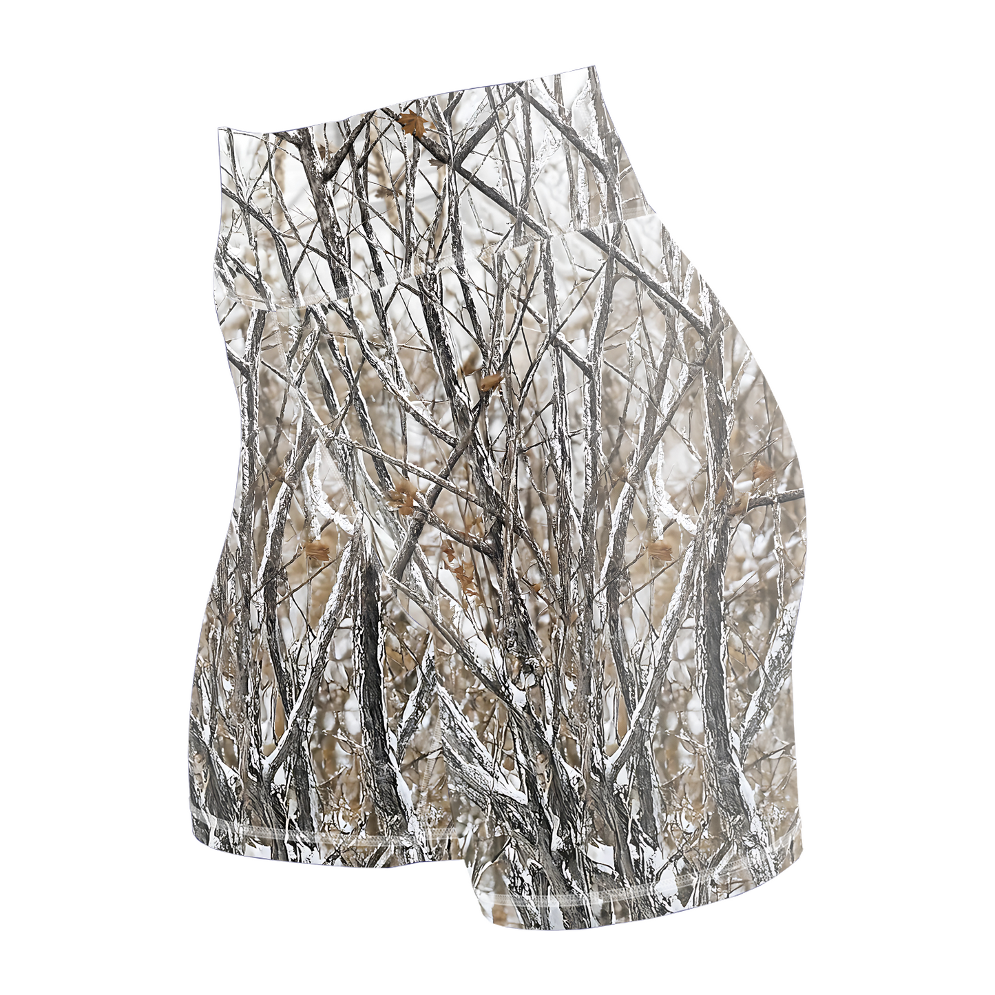 White Camo Tree Kids BJJ Rash Guard