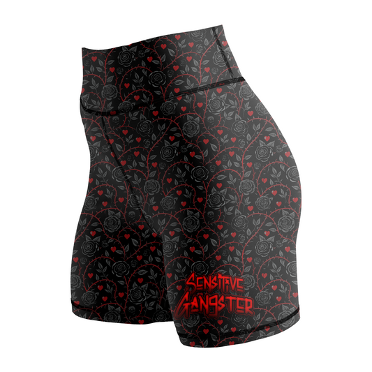 Sensitive Gangster Women's BJJ Spats Shorts