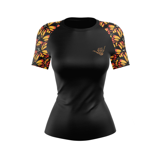 Grappling Goddess Women's BJJ Rash Guard - Short Sleeve