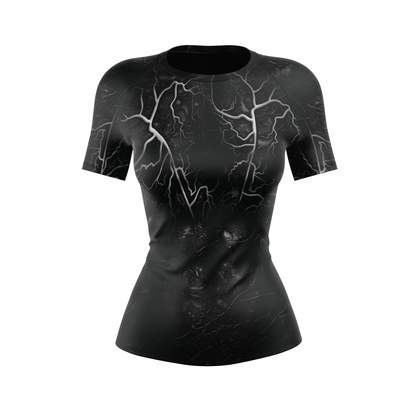 Mat Predator Women's BJJ Rash Guard - Shortsleeve