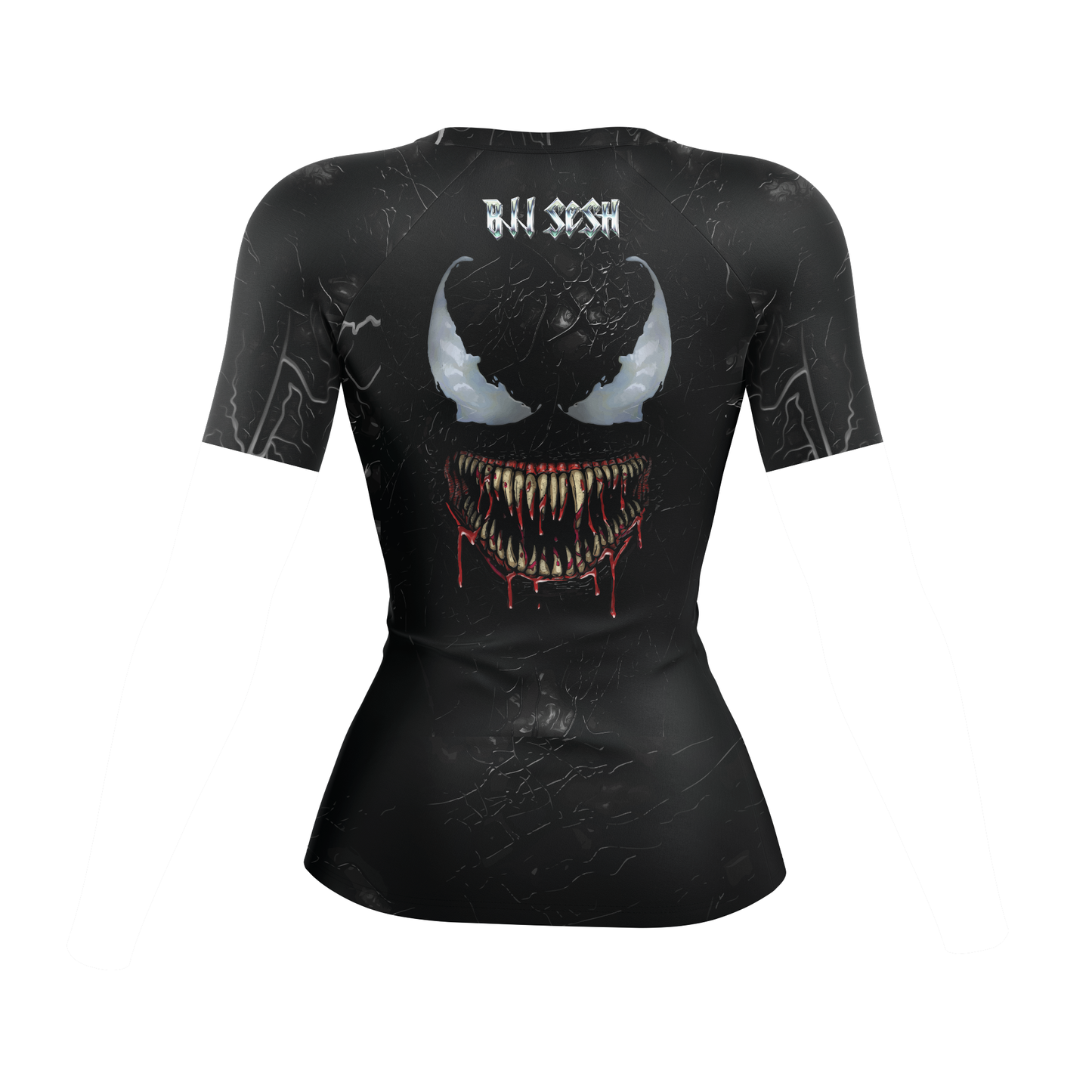 Mat Predator Women's BJJ Rash Guard - Shortsleeve