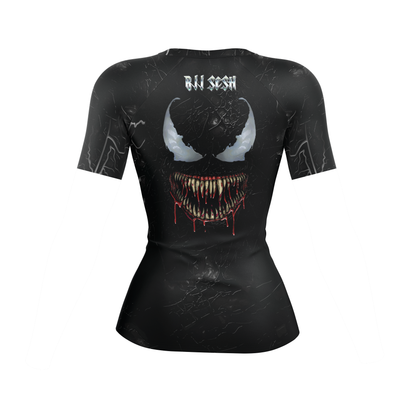 Mat Predator Women's BJJ Rash Guard - Shortsleeve