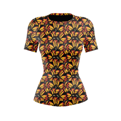 Grappling Goddess Women's BJJ Rash Guard - Short Sleeve
