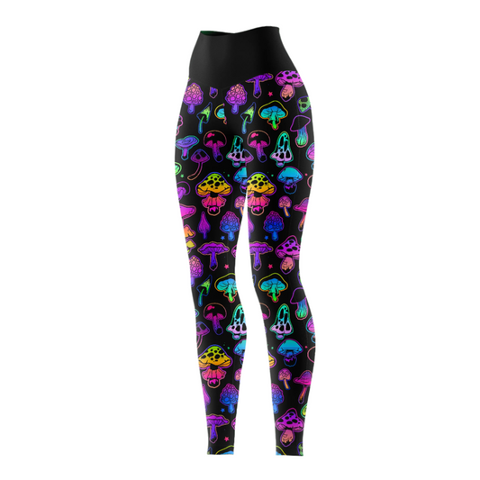 Psychedelic Mushroom Women's BJJ Spats