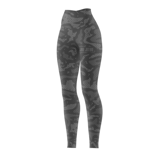Jiu Jitsu Grey Camo Women's BJJ Spats