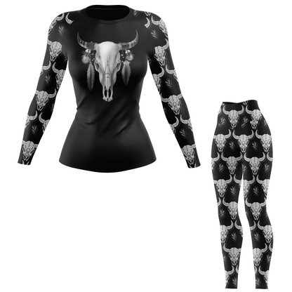 Boho Bull Women's BJJ Rash Guard