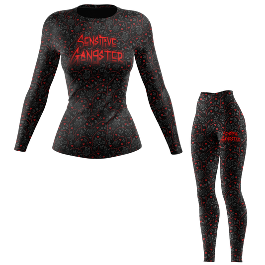 Sensitive Gangster Women's BJJ Rash Guard