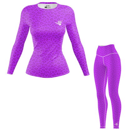 Purple Predator Women's BJJ Rash Guard