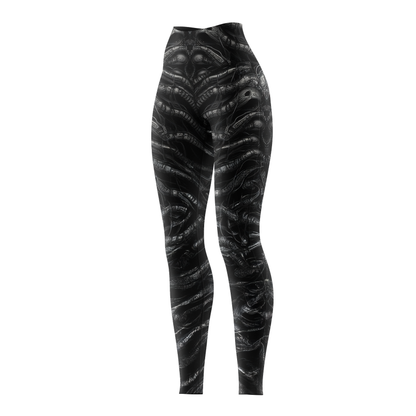 Alien Skeleton Women's BJJ Rash Guard - Shortsleeve