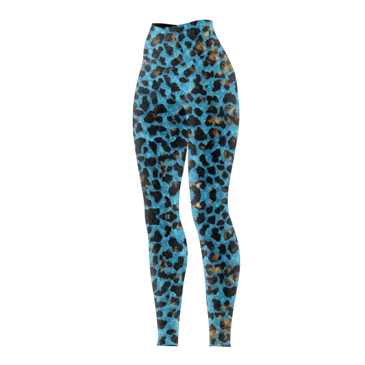 Blue Leopard Women's BJJ Spats