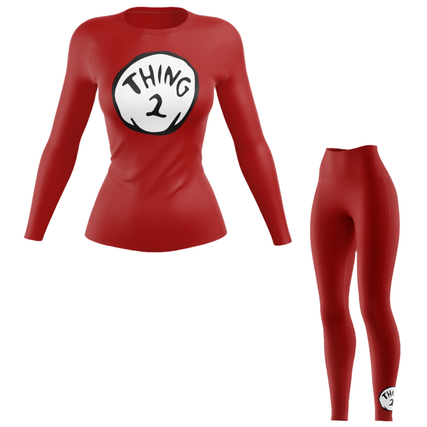 Thing 1 & Thing 2 Women's BJJ Rash Guard