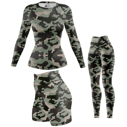 Camouflage Women’s BJJ Rash Guard