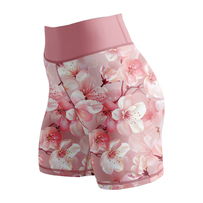 Cherry Blossom Fury Women’s BJJ Spats Shorts