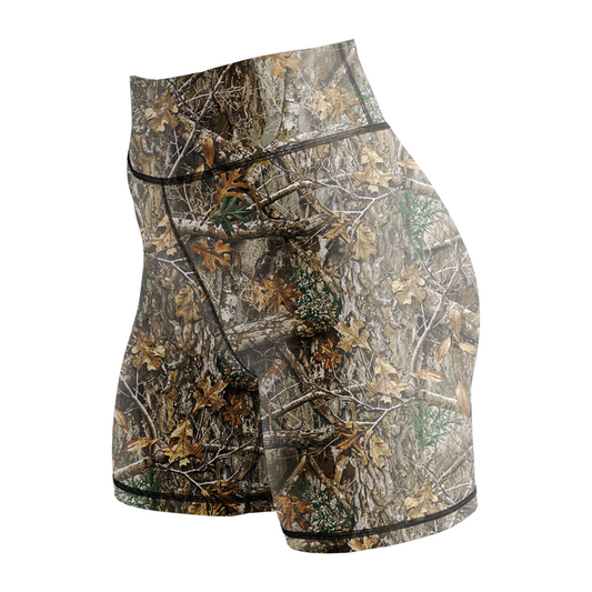 Camo Tree Women's BJJ Spats Shorts