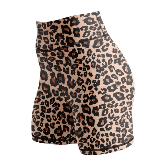 Leopard Takedown Women's BJJ Spats Shorts