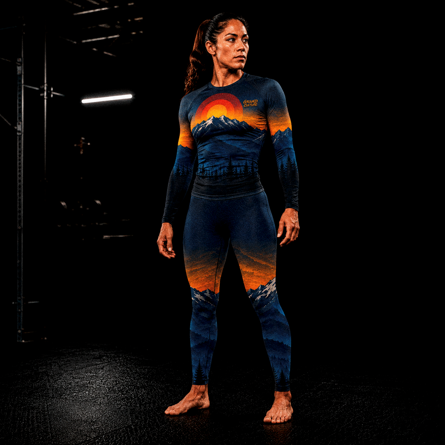 The Rockies Women's BJJ Rash Guard