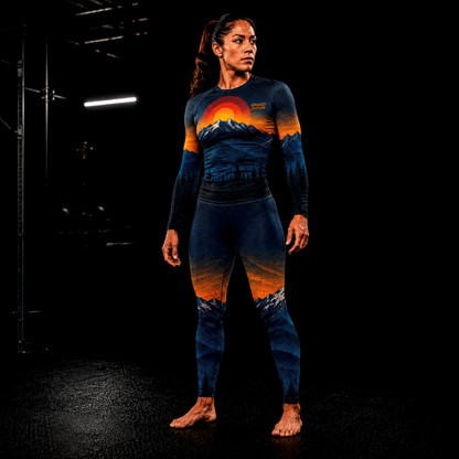 The Rockies Women's BJJ Rash Guard