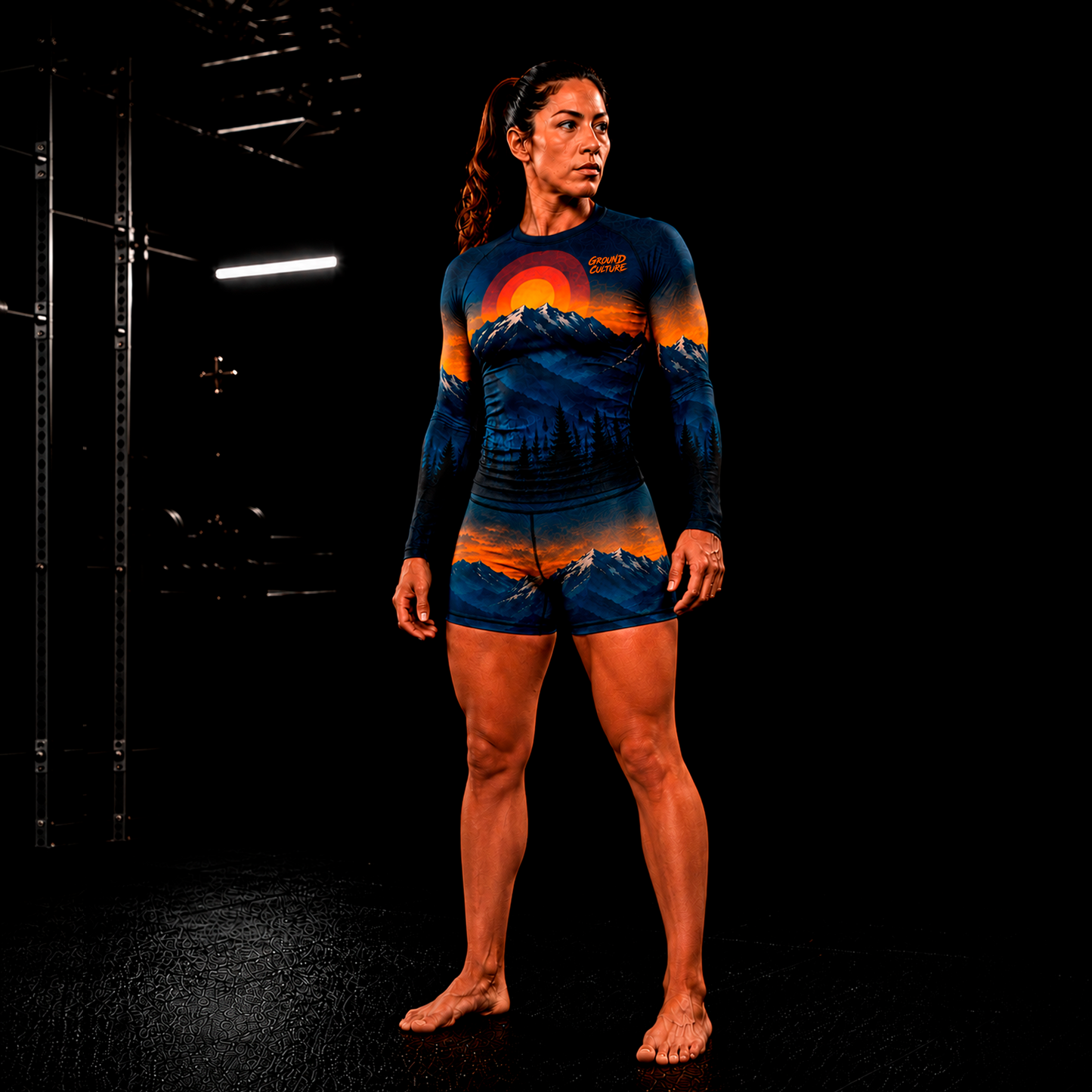 The Rockies Women's BJJ Rash Guard