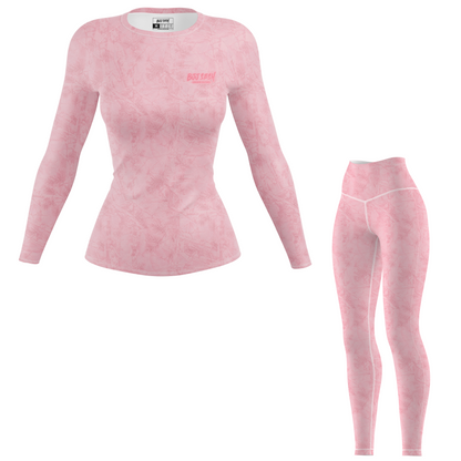 Pink Forest Camo Women's BJJ Rash Guard