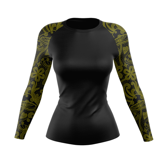 Neon Mushroom Women's BJJ Rash Guard