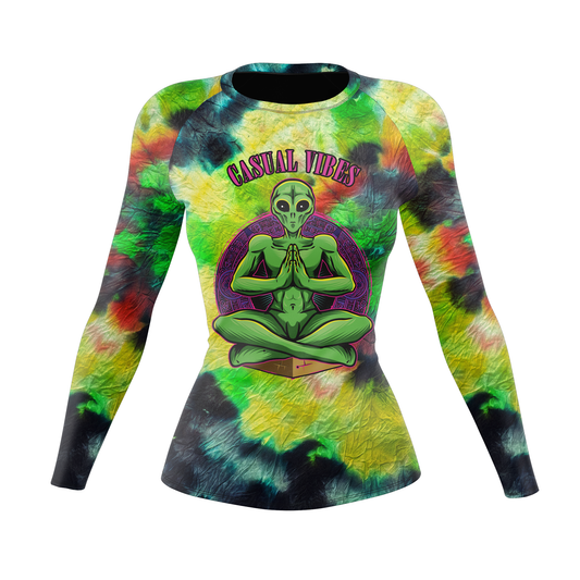 Casual Vibes Women's BJJ Rash Guard