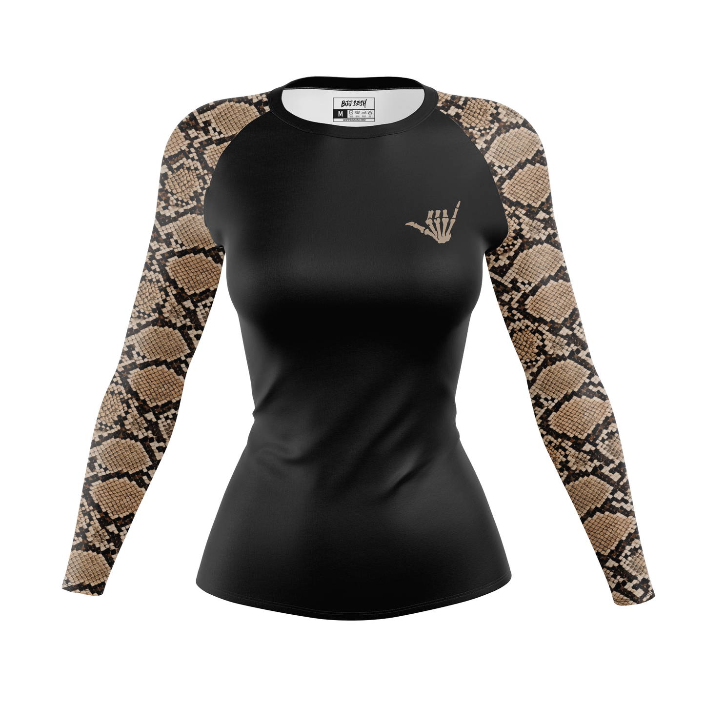 Mid Snakeskin Women's BJJ Rash Guard