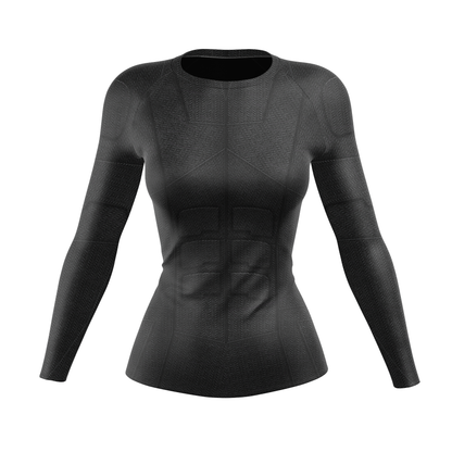 Black Essential Women's BJJ Rash Guard