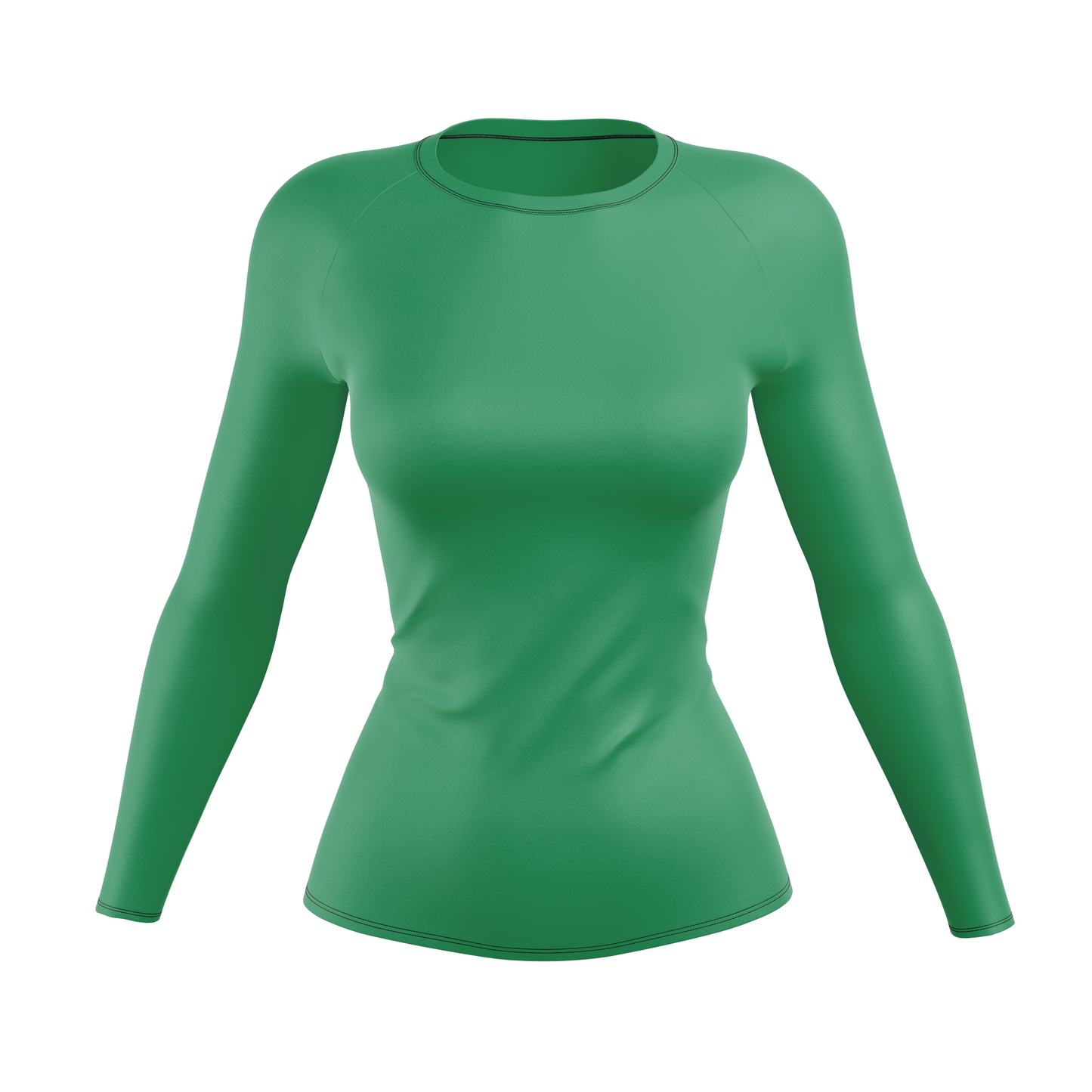 Green Finger Women's BJJ Rash Guard