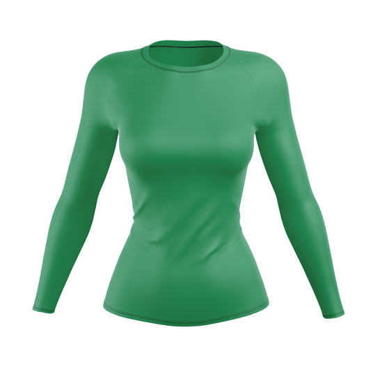 Green Finger Women's BJJ Rash Guard
