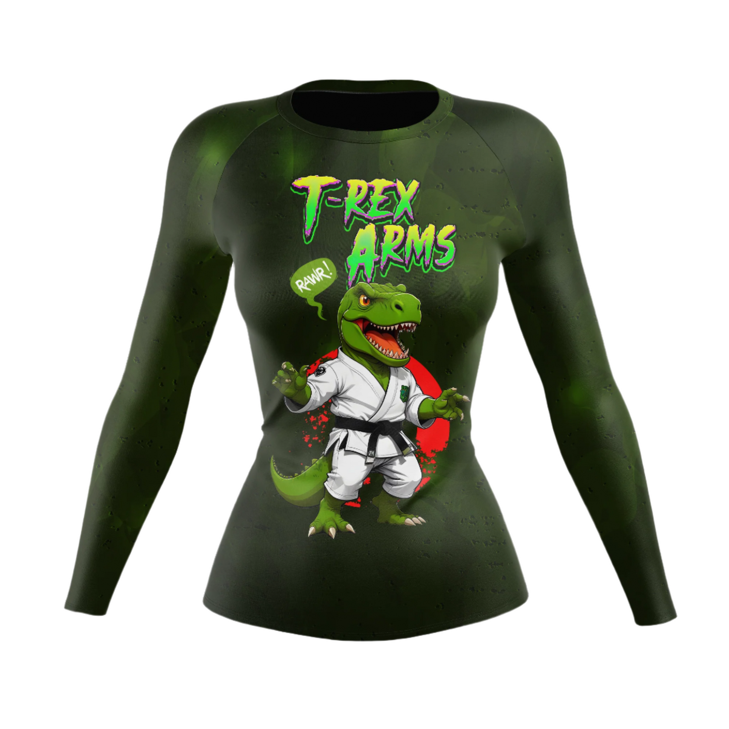 T-Rex Arms Women's BJJ Rash Guard