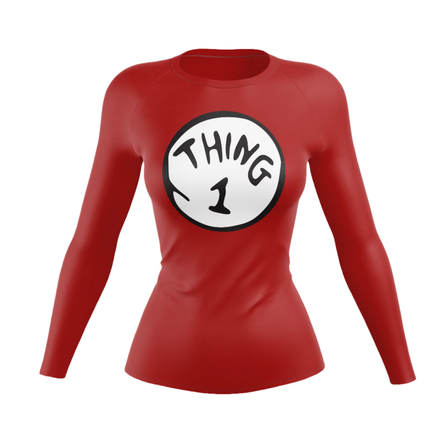 Thing 1 & Thing 2 Women's BJJ Rash Guard