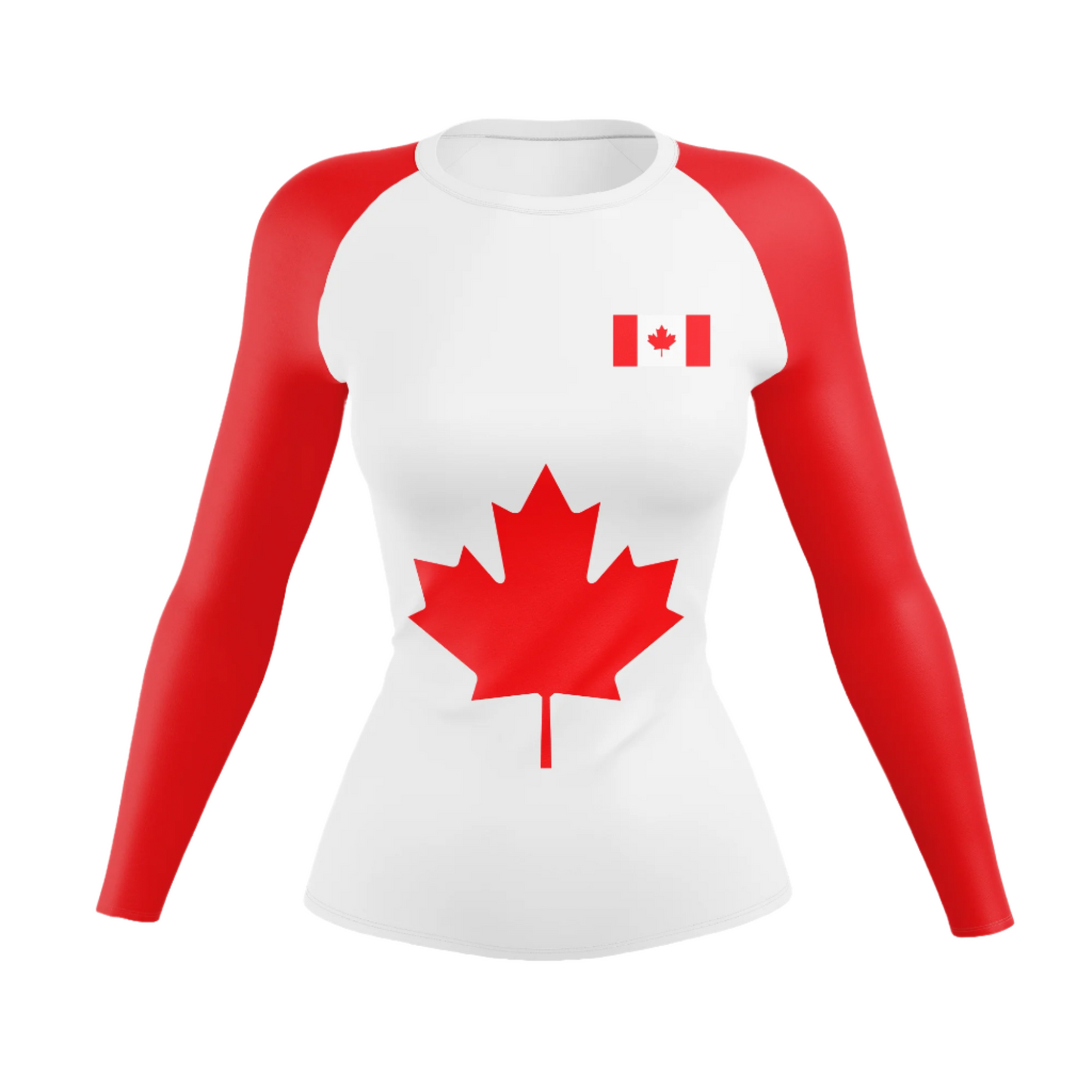 Canada Women's BJJ Rash Guard