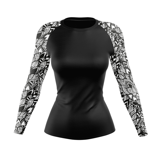 Dark Boho Women's BJJ Rash Guard