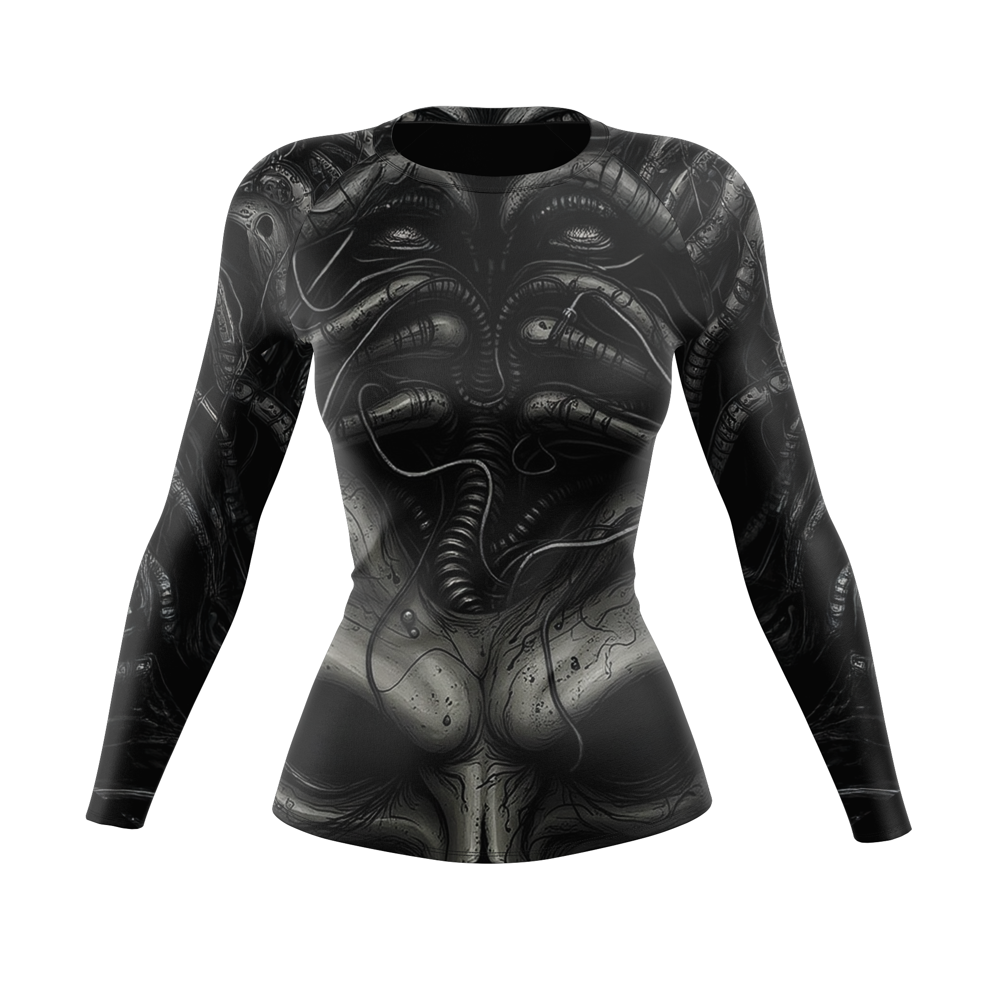 Alien Skeleton Women's BJJ Rash Guard – BJJ SESH