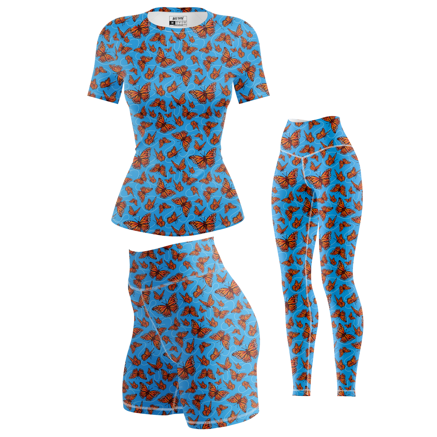 Monarch Wingspan Women's BJJ Rash Guard - Shortsleeve